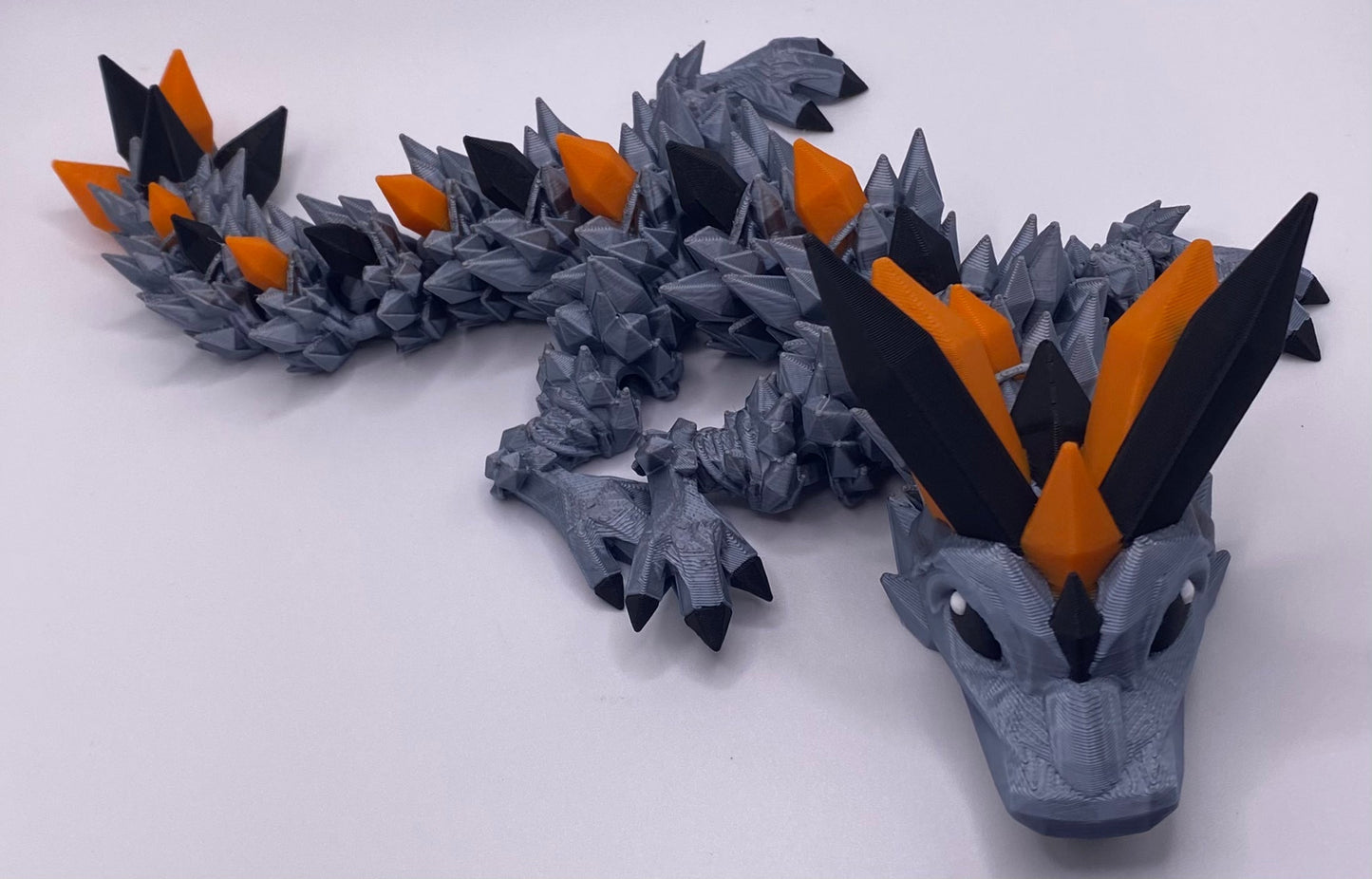 Custom-Painted Baby Crystal Dragon