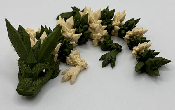 Milwaukee Bucks Inspired Baby Crystal Dragon