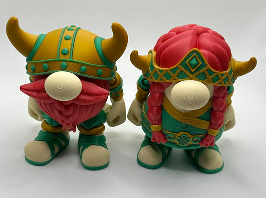 Flexi-Viking Princess Gnome