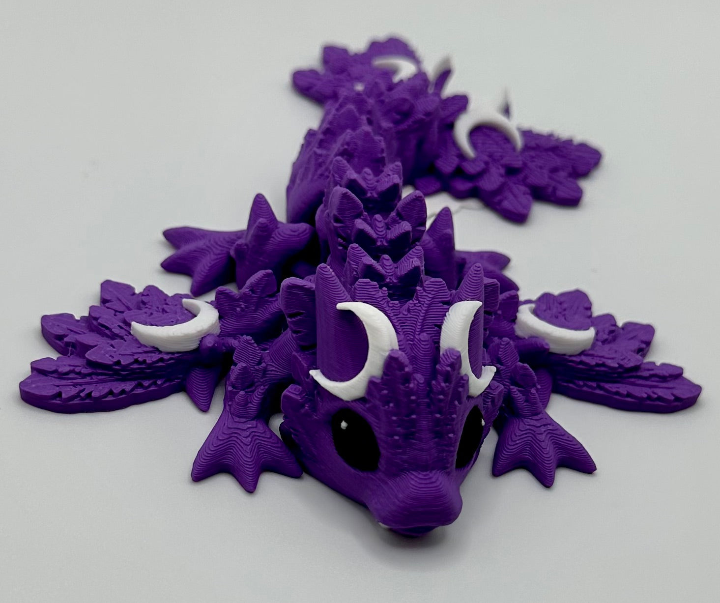 Moon Flying Dragon Epoxy Resin Mold - Create Mesmerizing 3D Dragon