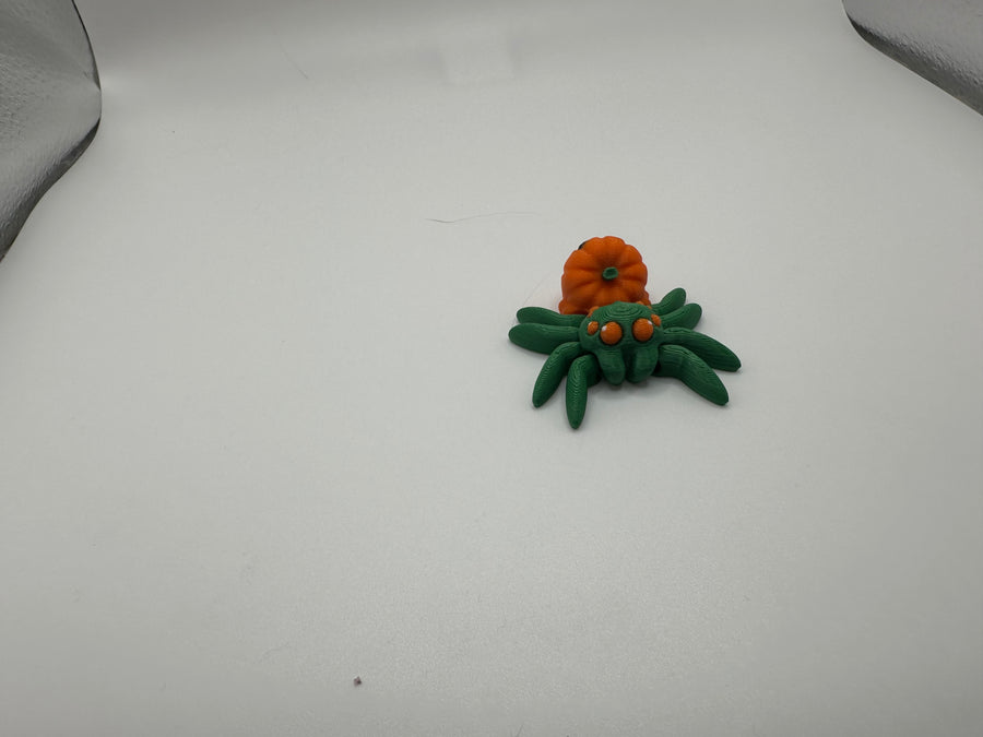 Articulating Jack-o-Lantern Spider