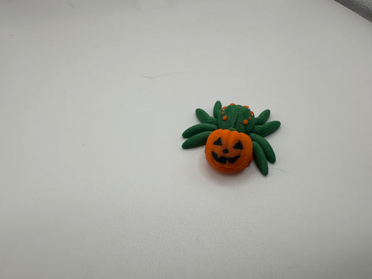 Articulating Jack-o-Lantern Spider