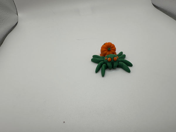 Articulating Jack-o-Lantern Spider