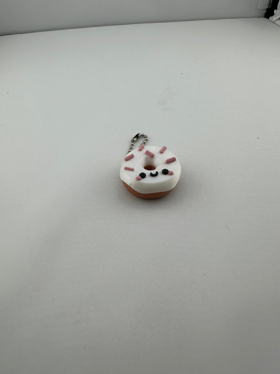 Doughnut Keychain